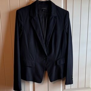 Ann Taylor Elegant Navy Blazer